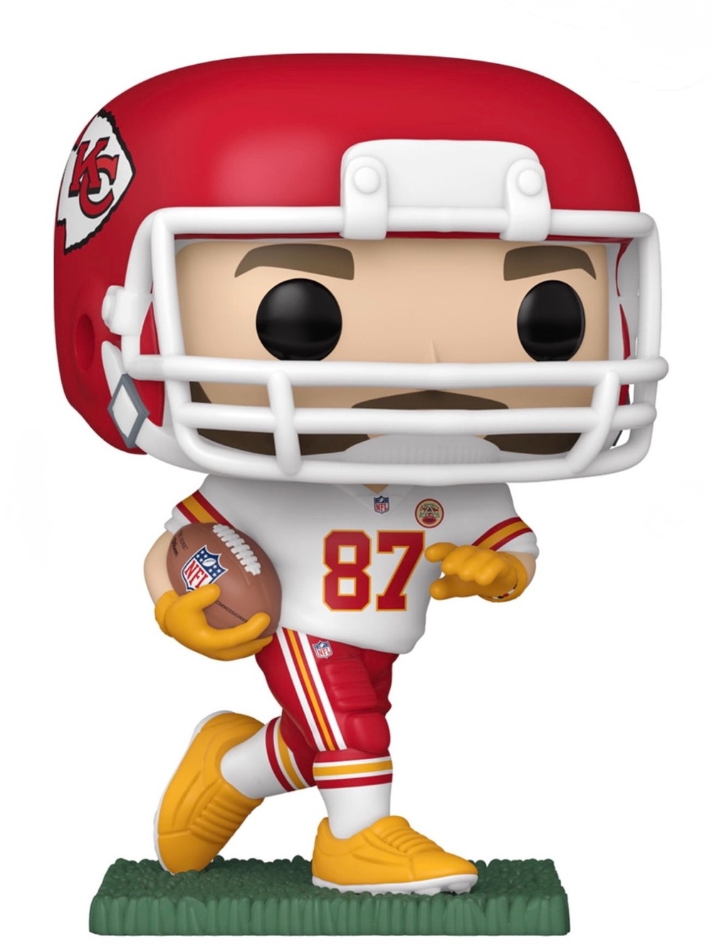 NEW Funko Pop Travis Kelce #257 Kansas City Chiefs NFL Away Jersey Vinyl Swiftie